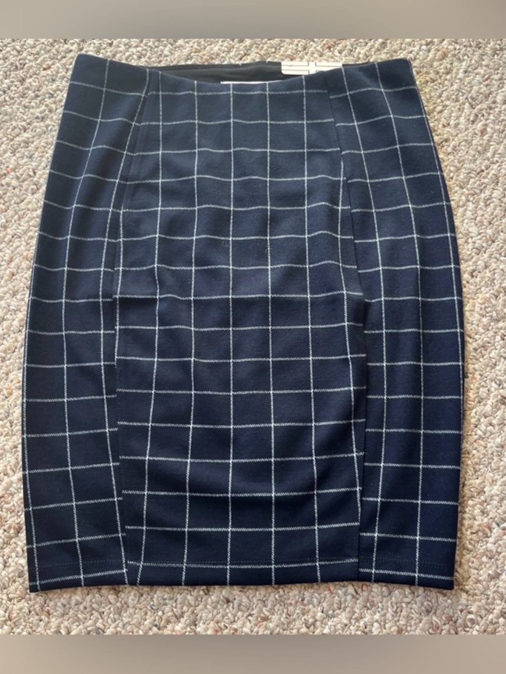 NWT Liverpool LA High Rise Knit Pencil Skirt Blue Women’s 4/27 Petite